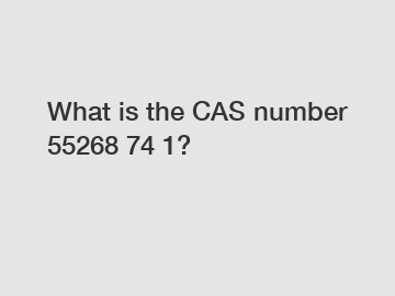 What is the CAS number 55268 74 1?