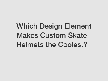Which Design Element Makes Custom Skate Helmets the Coolest?