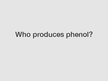 Who produces phenol?