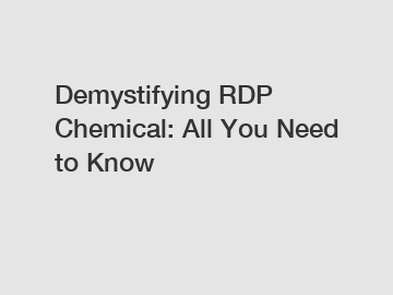 Demystifying RDP Chemical: All You Need to Know