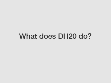 What does DH20 do?